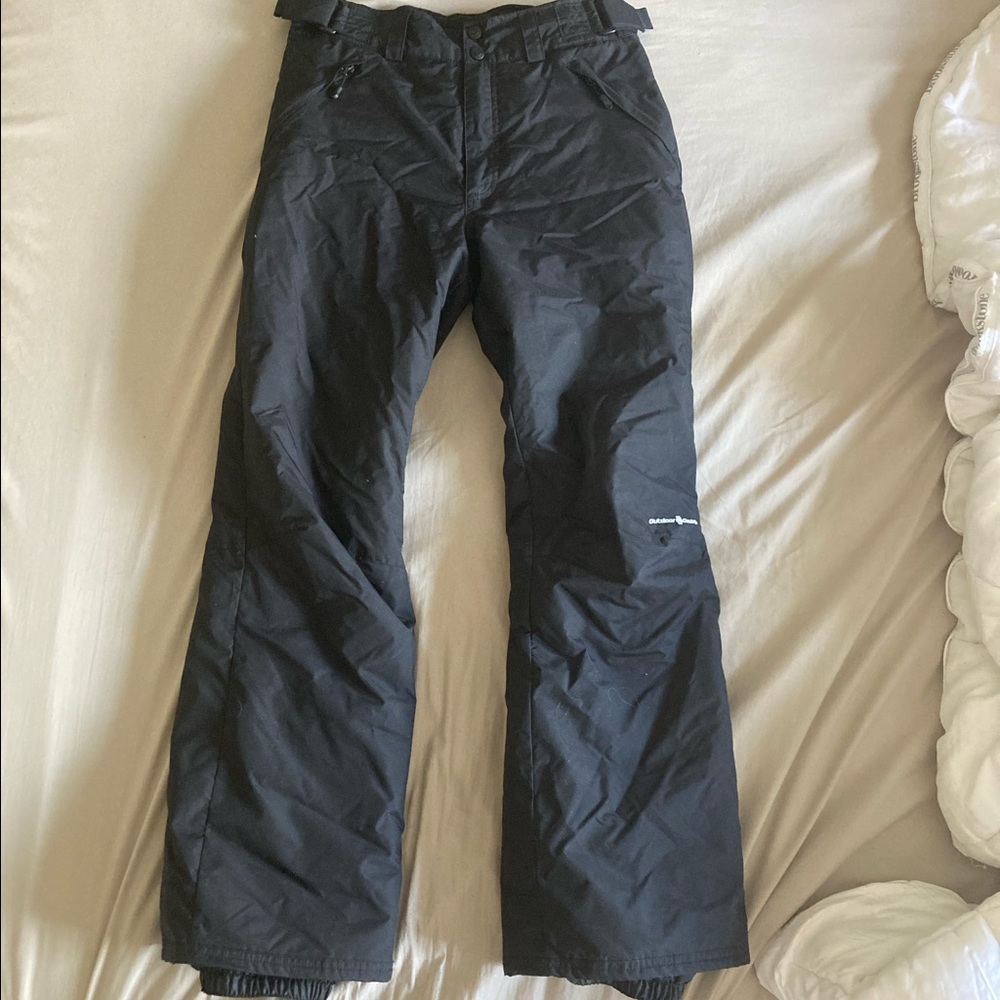 Small black snow pants